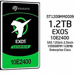 Alternative view of Seagate Exos 10E2400 1.2TB 4KN/512E 12 Gb/s SAS ST2400MM0129